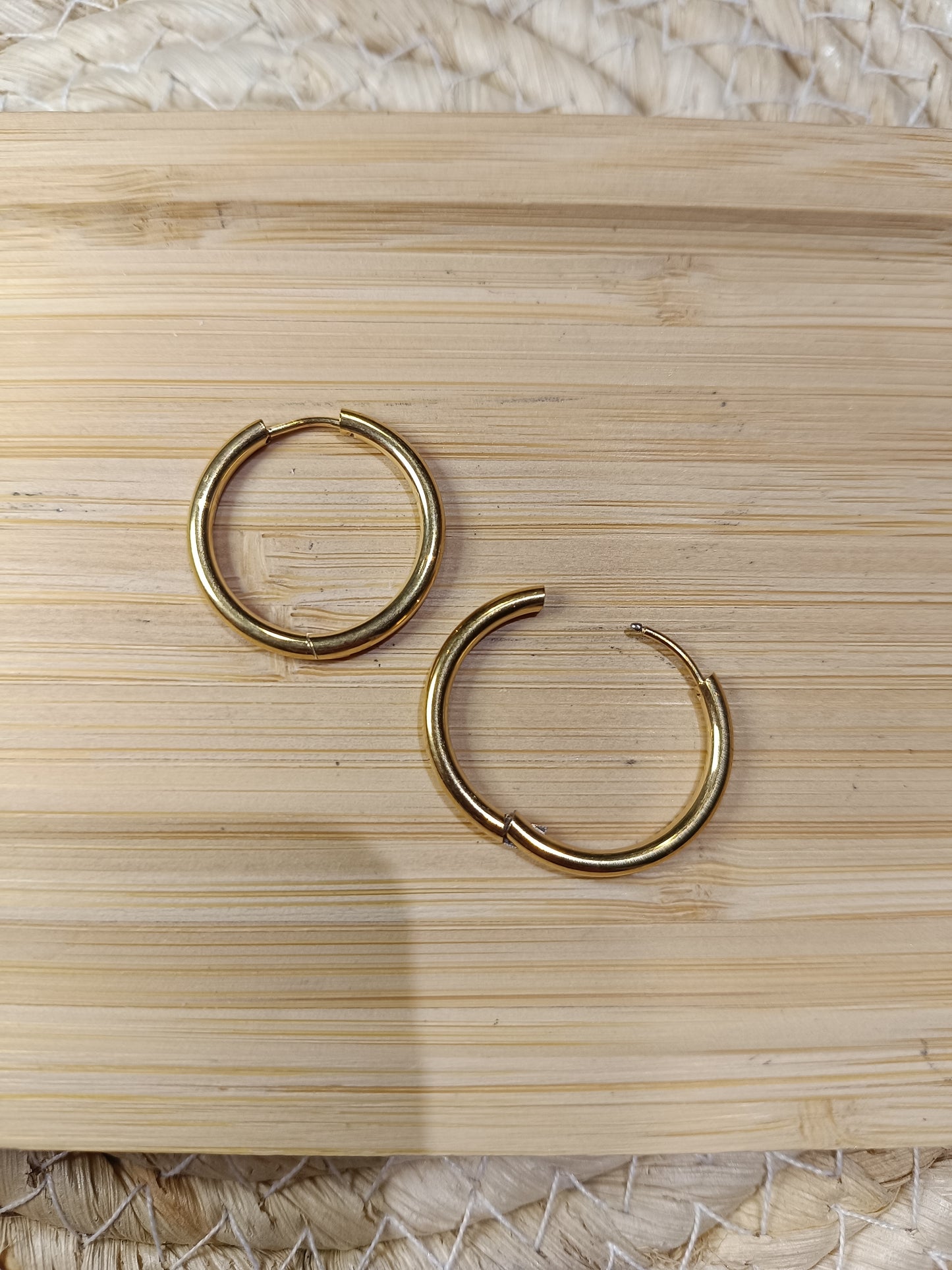 Créole dorée 20mm