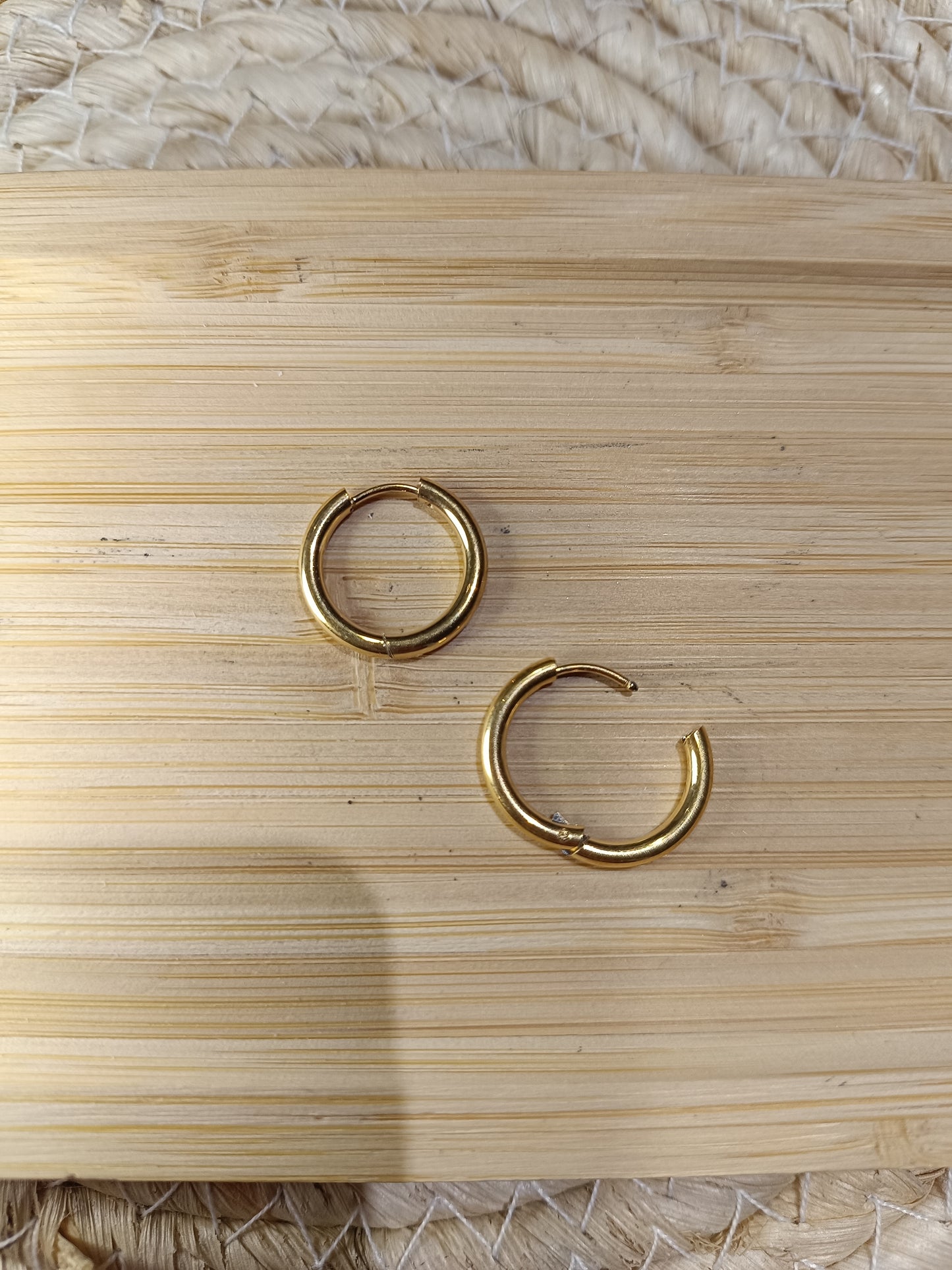 Créole dorée 14 mm