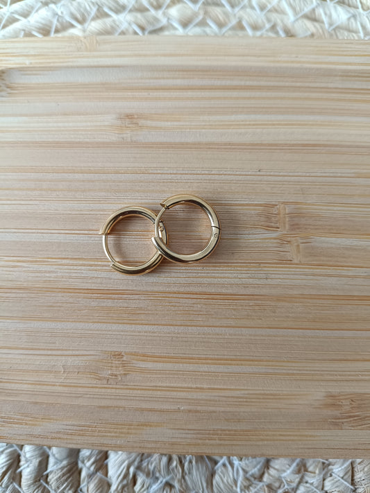 Créole dorée 12mm