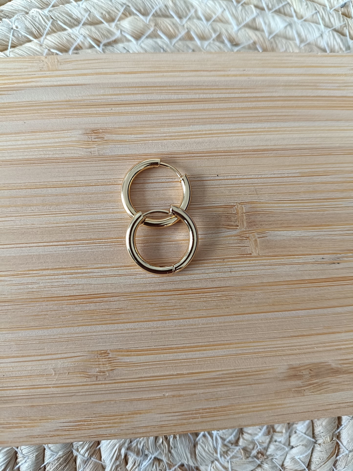 Créole dorée 14 mm